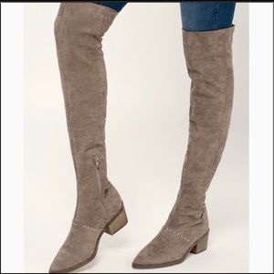 Report knee high boots Clearance